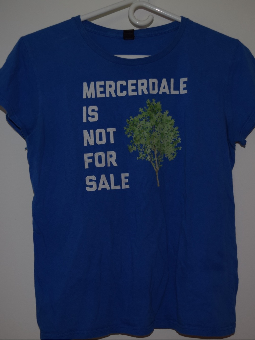Mercerdale Is Not For Sale T-Shirt Mercer Island WA Tree Graphic Environmental